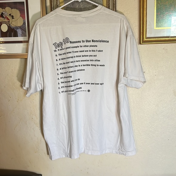 Vintage non violation action works shirt - Picture 3 of 5